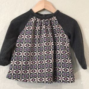 Gap Girls Sz‎ 2T Floral Long Sleeve Blouse